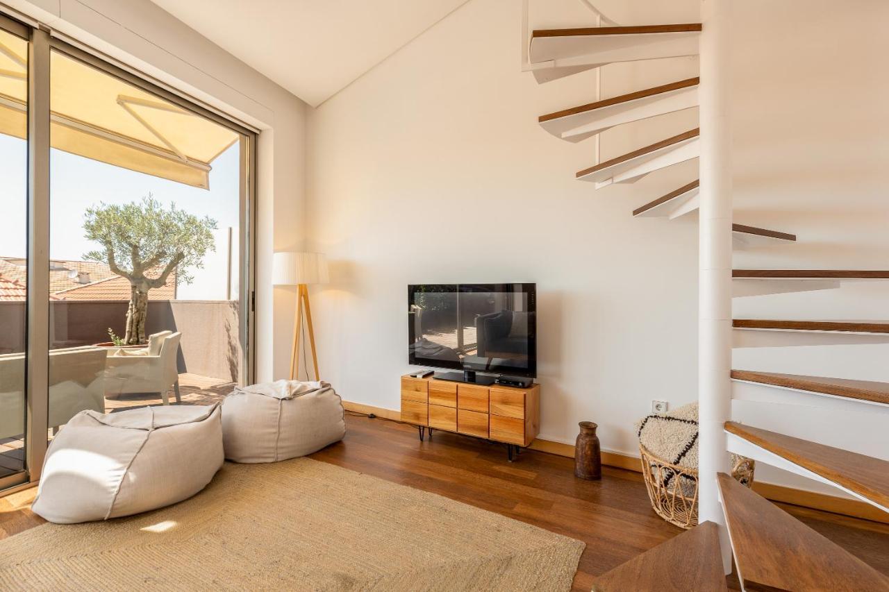 شقة Sunny Loft In Downtown Porto With Private Parking المظهر الخارجي الصورة