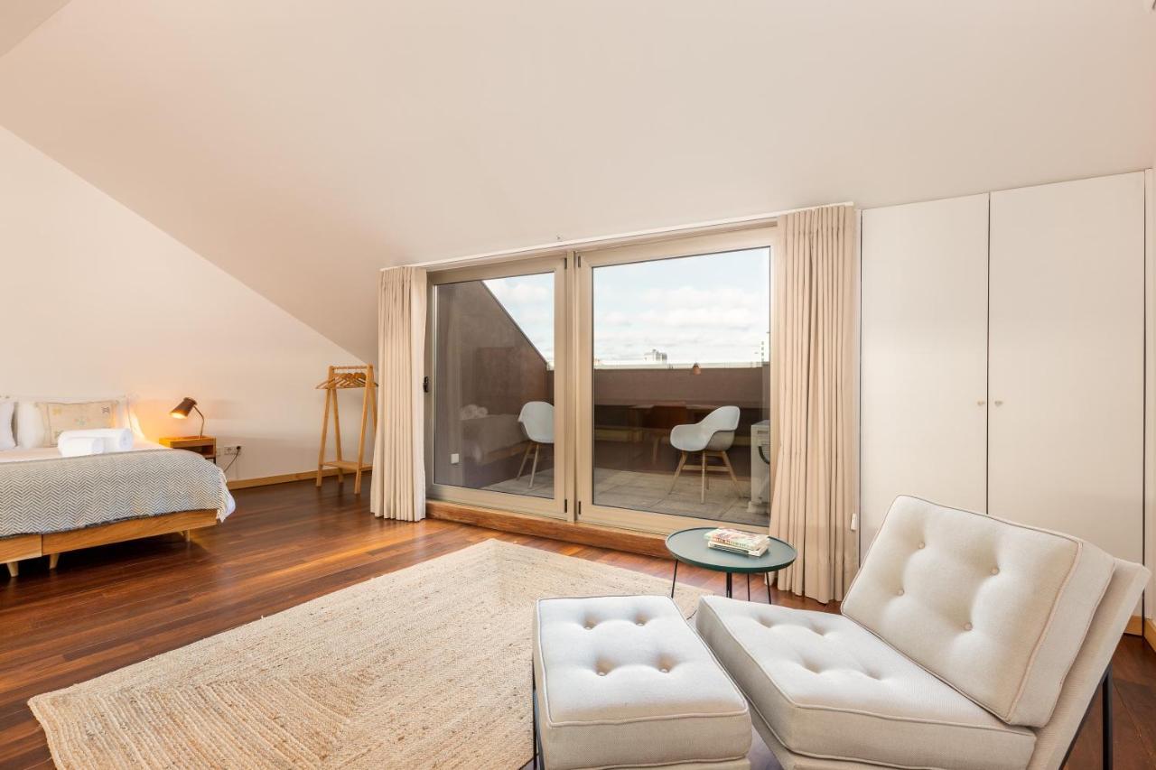 شقة Sunny Loft In Downtown Porto With Private Parking المظهر الخارجي الصورة