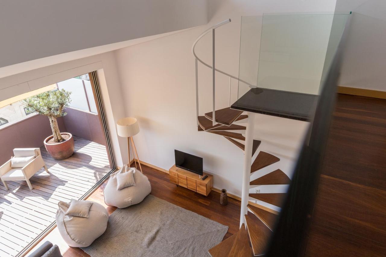 شقة Sunny Loft In Downtown Porto With Private Parking المظهر الخارجي الصورة